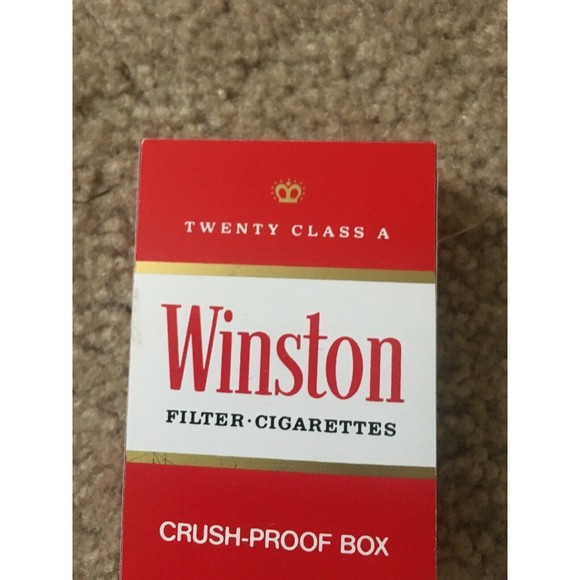 Vintage Twenty Class A Winston Filter Cigarette Box Radio Collectors Item - Picture 4 of 9